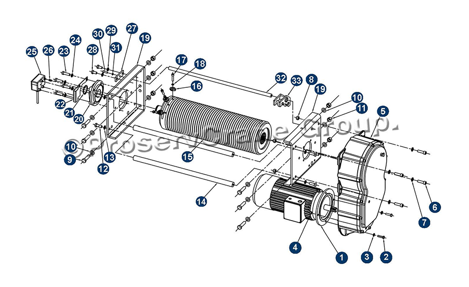 hoist drum drum frame gearcase motor rope guide and screw ... figure 12 crane schematic wiring diagram 